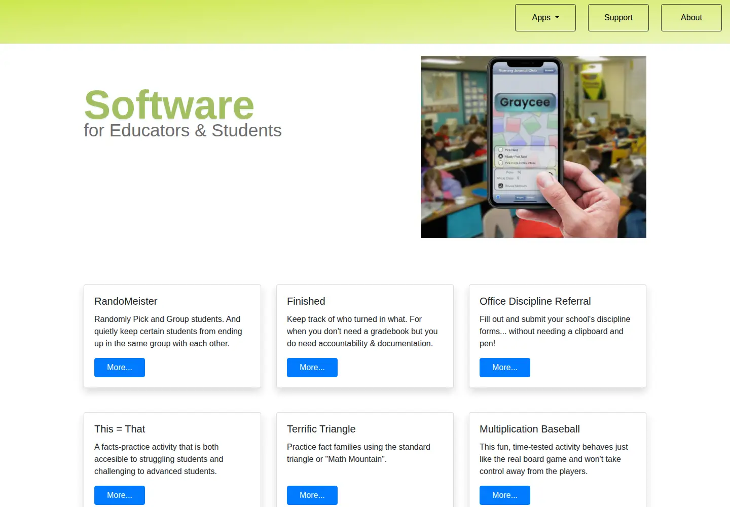 Captured homepage of elementarysoftware.com in the current scan