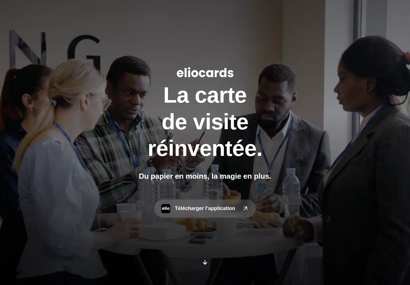 Screenshot of eliocards.com