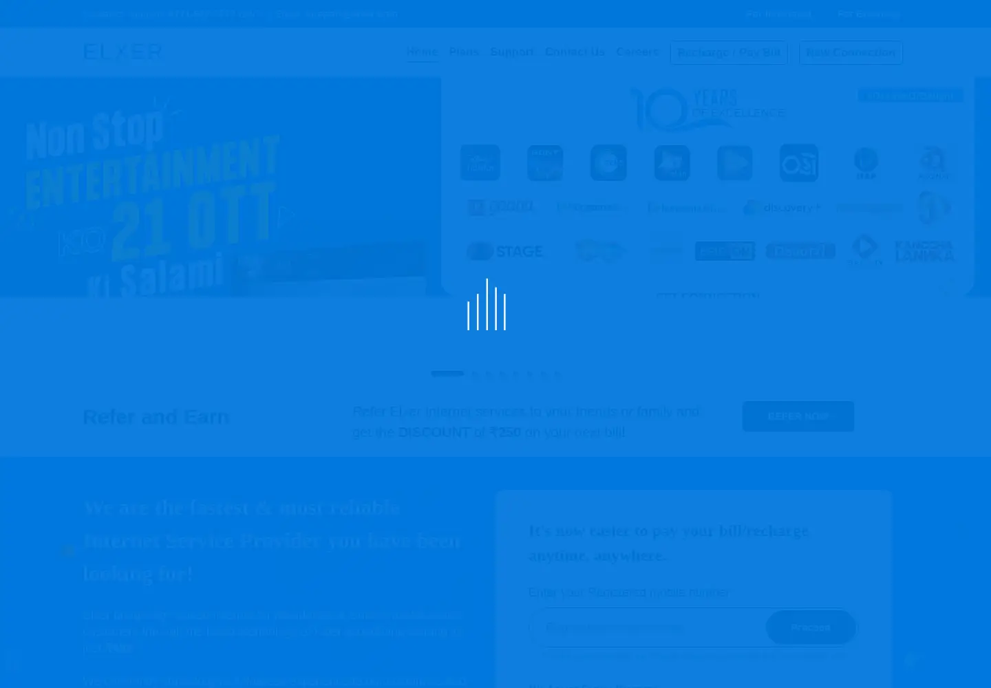 Screenshot of elxer.com