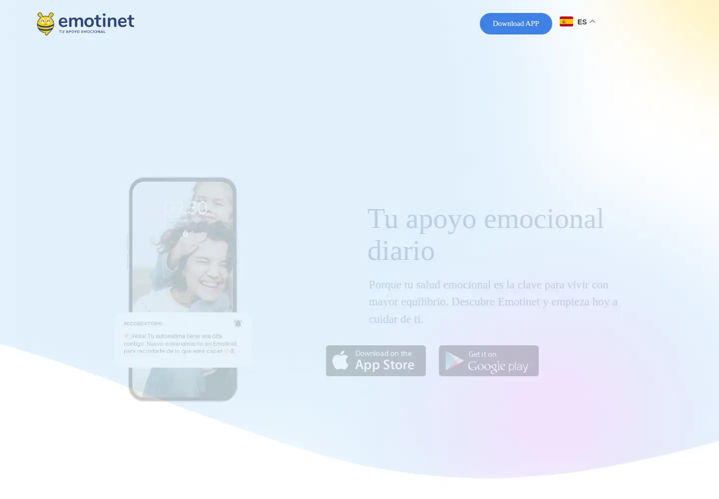 Screenshot of emotinet.com