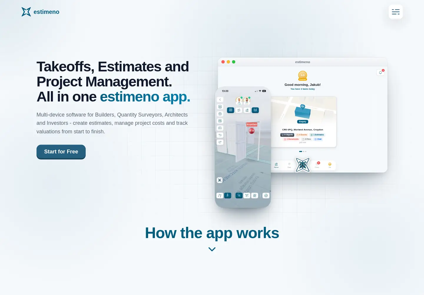 Screenshot of estimeno.com
