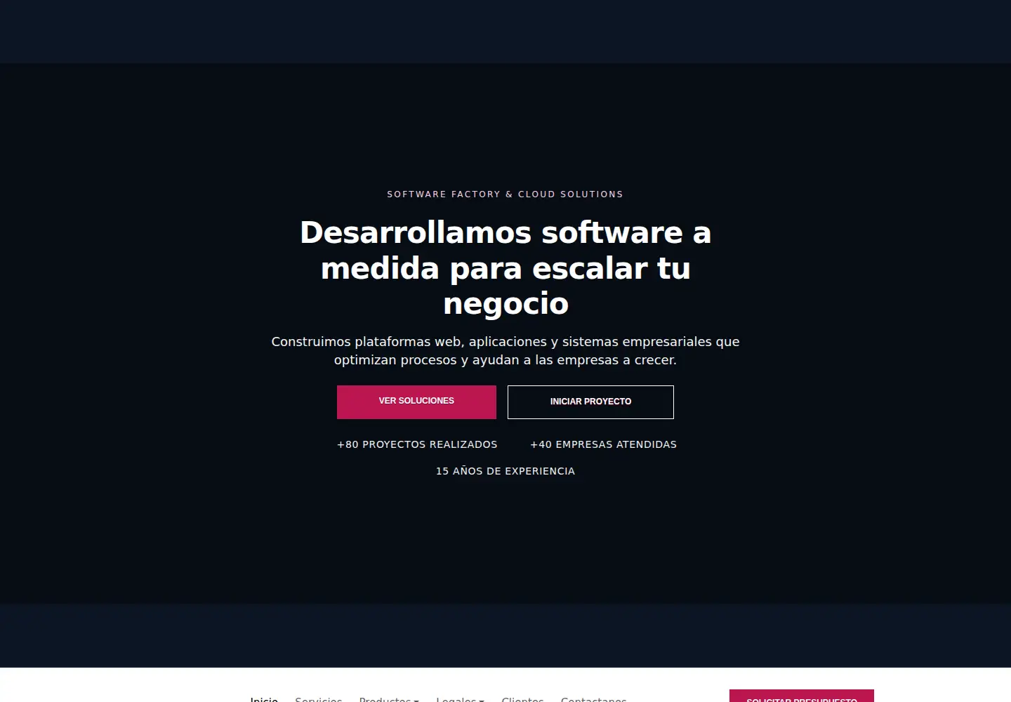 Screenshot of eurekaplicaciones.com