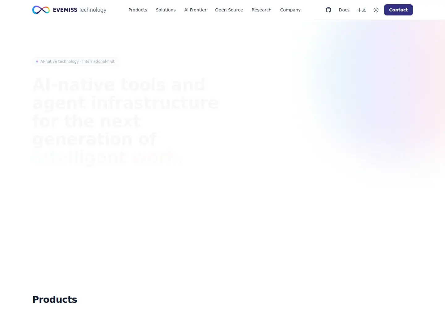 Captured homepage of evemisstechnology.com in the current scan