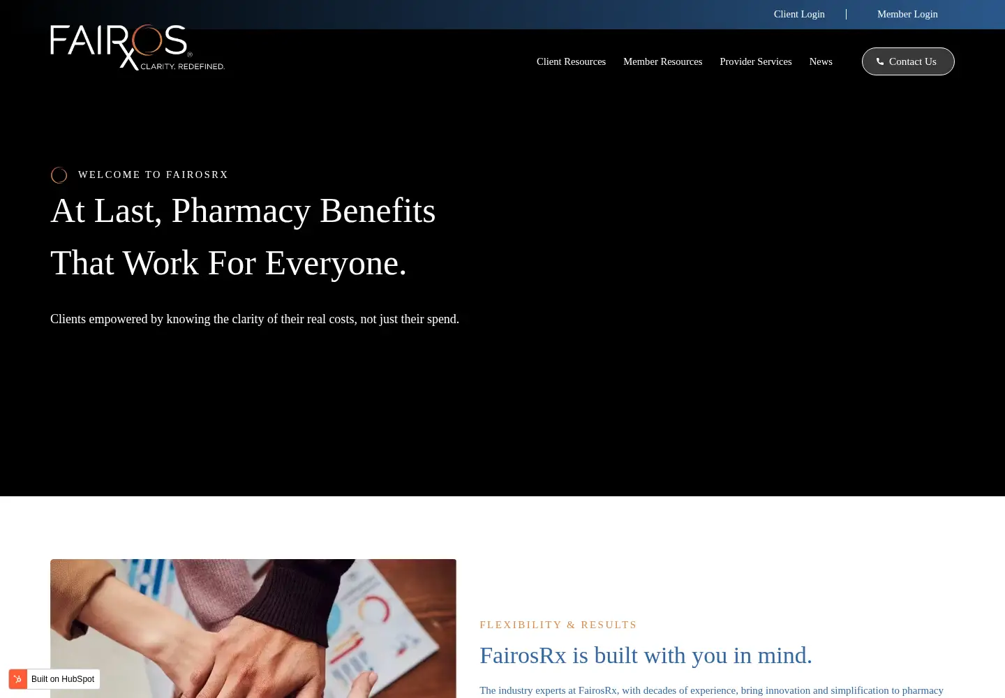 Screenshot of fairosrx.com