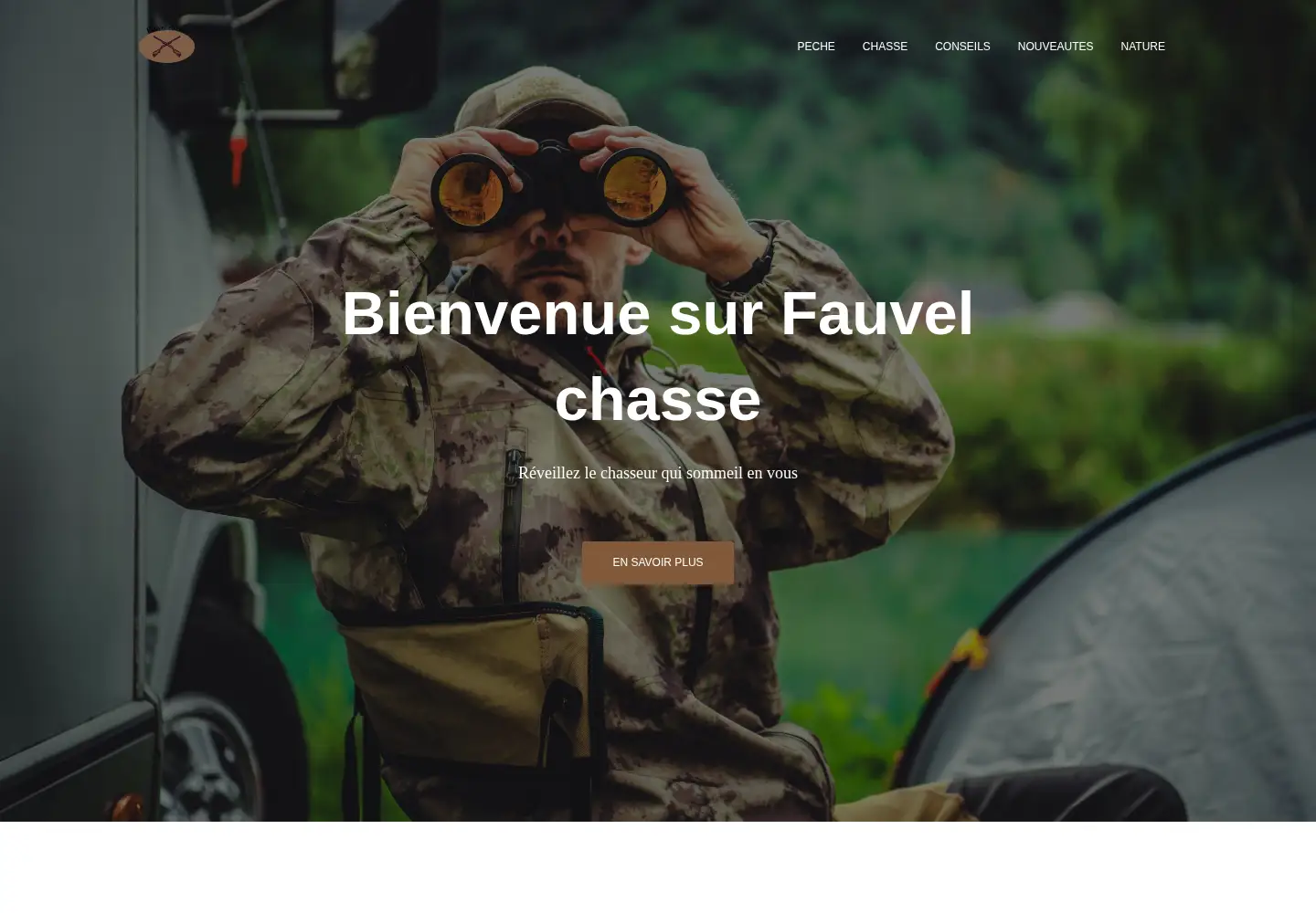 Screenshot of fauvelchasse.com