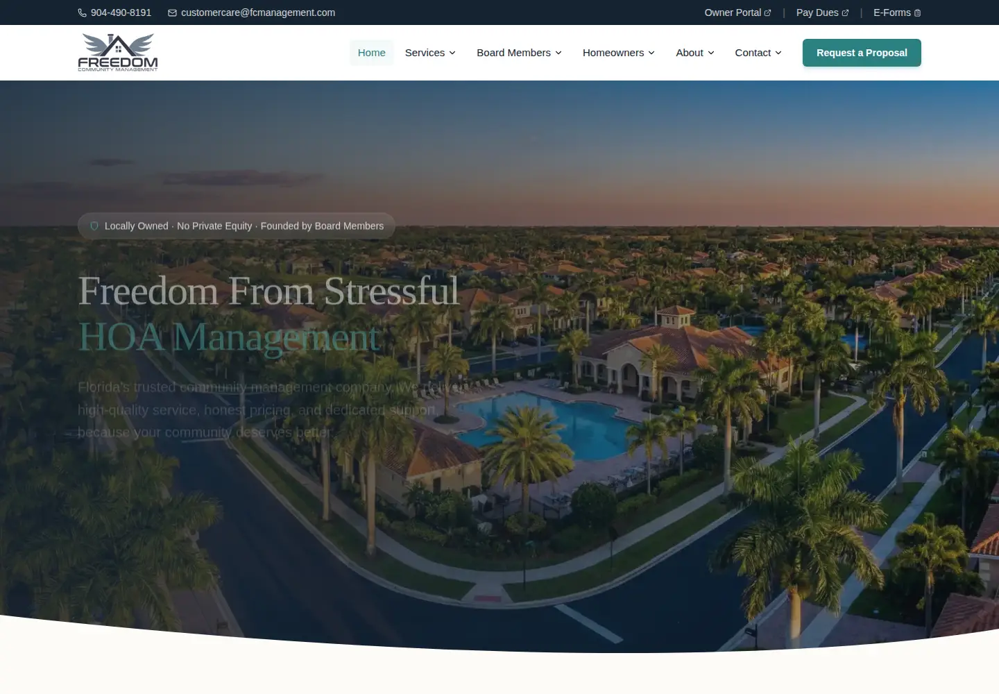 Screenshot of fcmjax.com