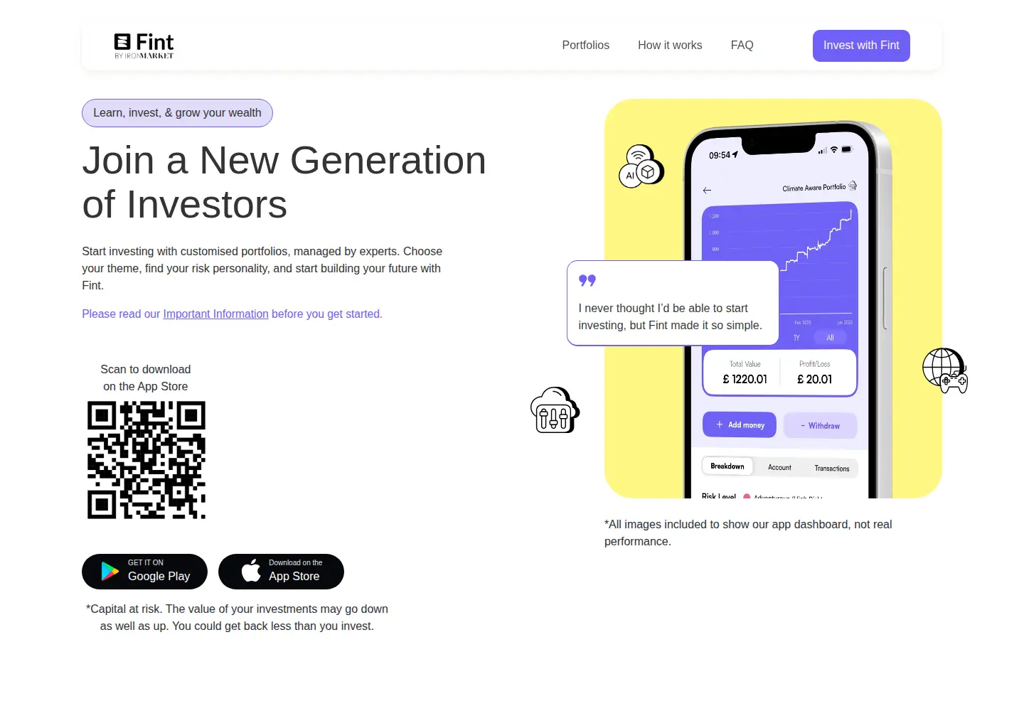 Screenshot of fintinvest.com