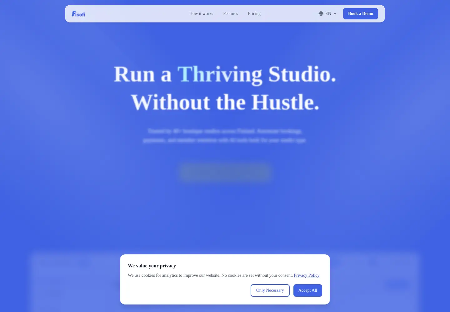 Screenshot of fisofi.com