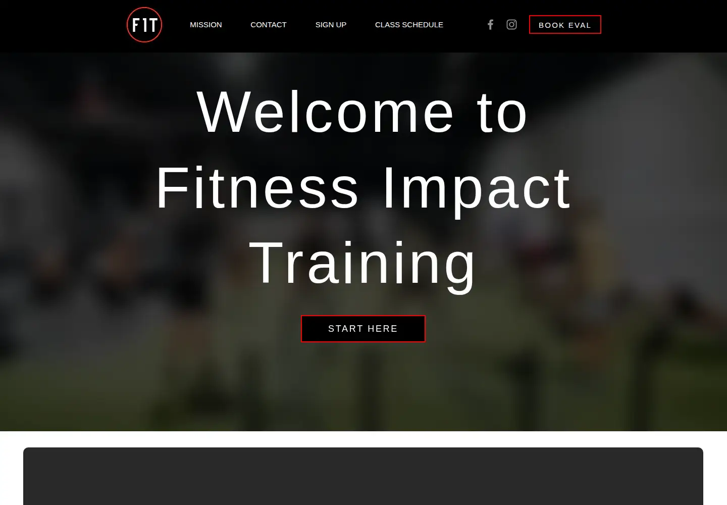 Captured homepage of fitcenterpensacola.com in the current scan