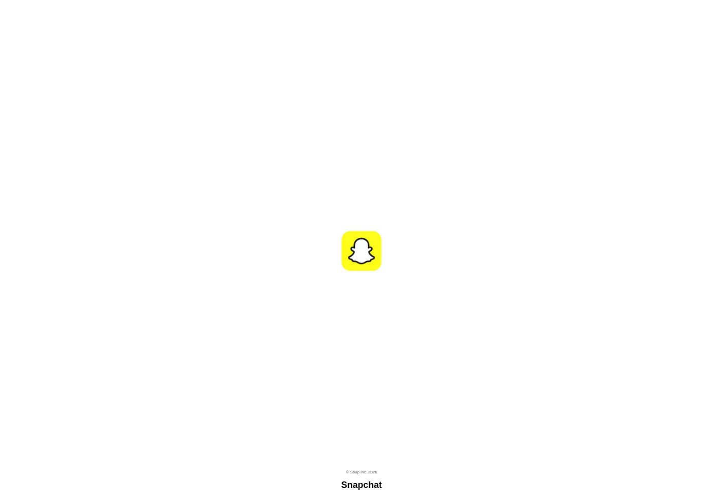 Captured homepage of snapchat.com in the current scan