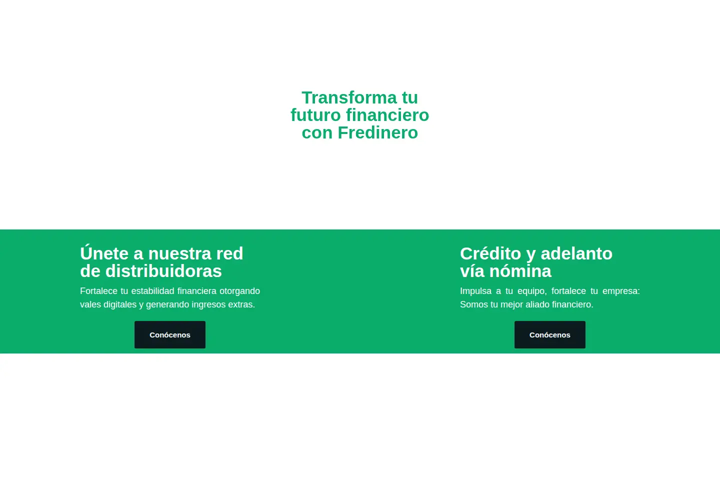 Screenshot of fredinero.com