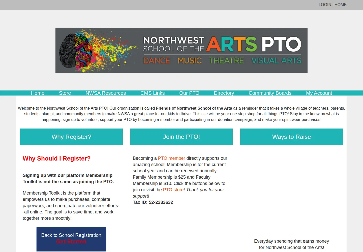 Captured homepage of friendsofnorthwest.com in the current scan
