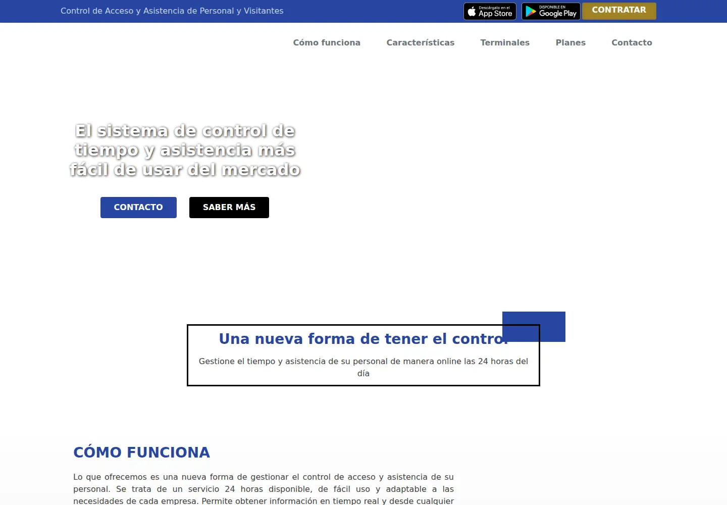 Captured homepage of fsclock.com in the current scan