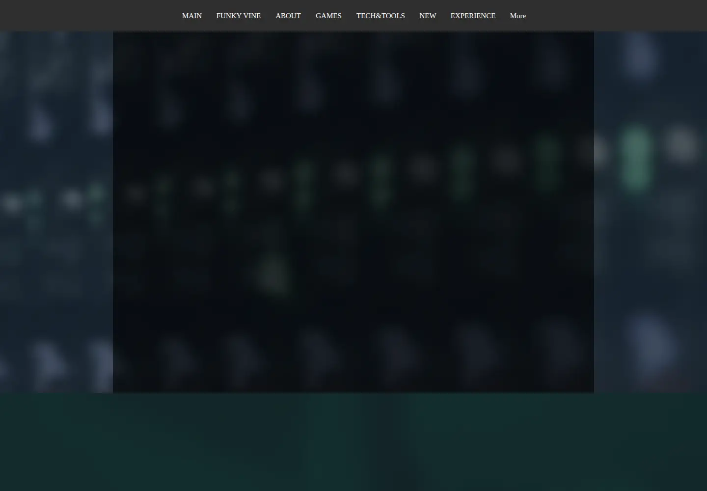 Captured homepage of funkyvine.com in the current scan