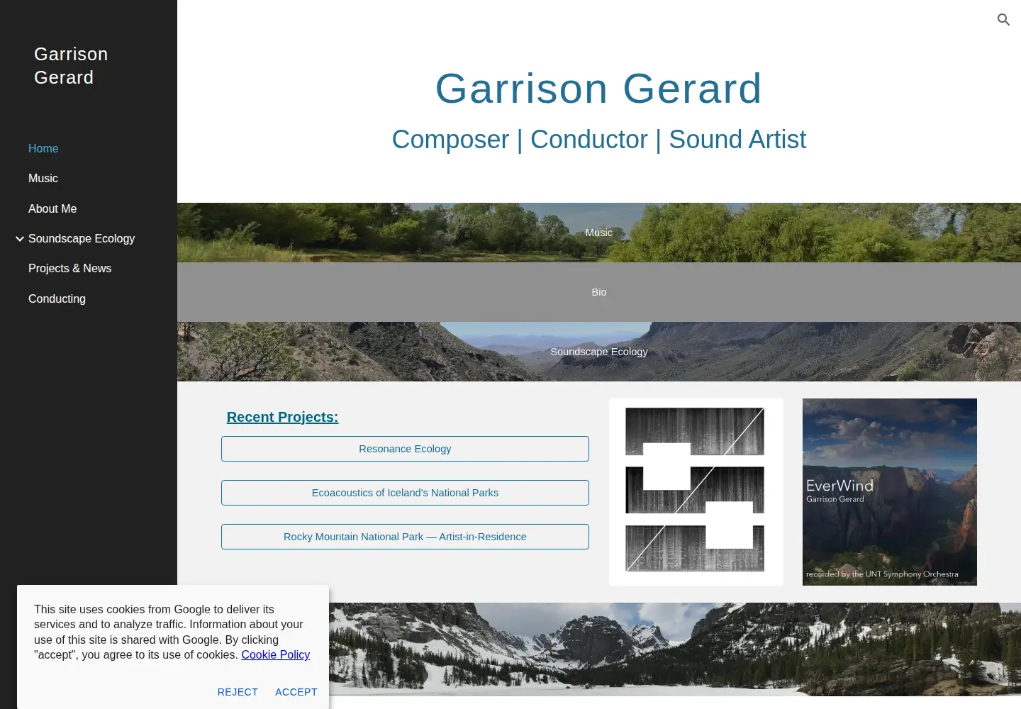 Screenshot of garrisongerard.com