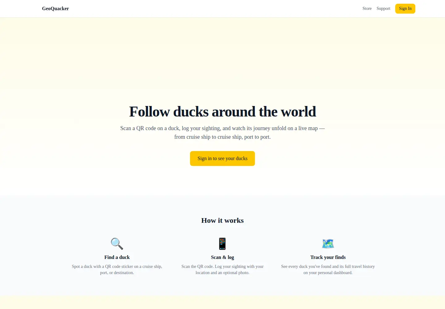Screenshot of geoquacker.com
