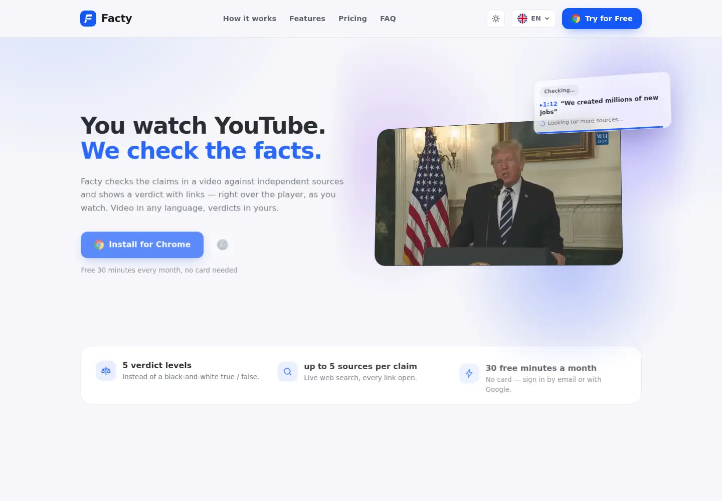 Screenshot of getfacty.com