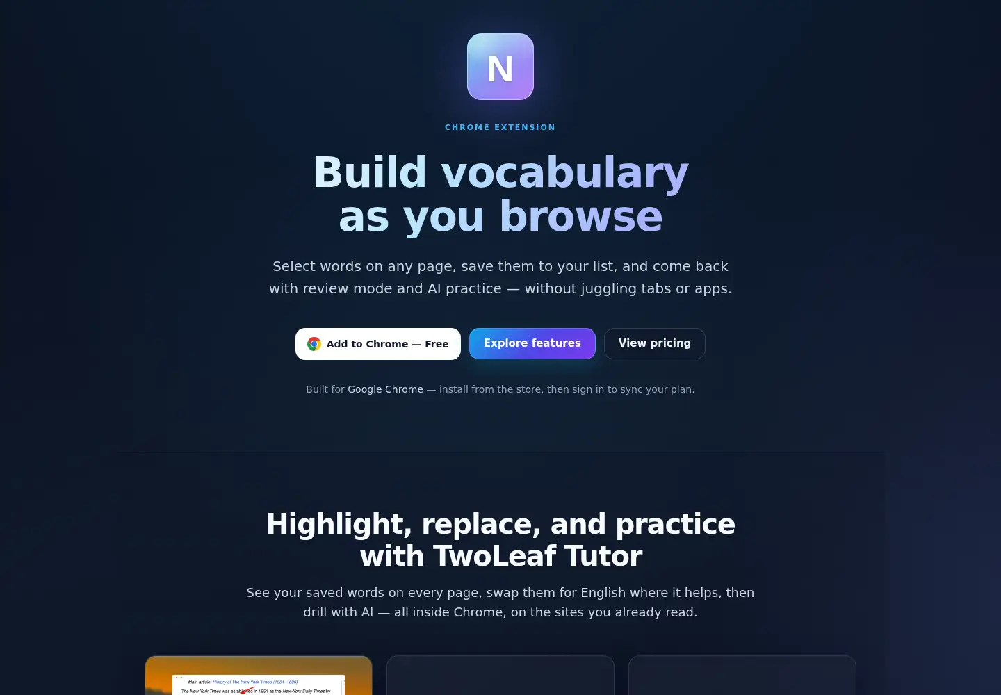 Captured homepage of getnofy.com in the current scan