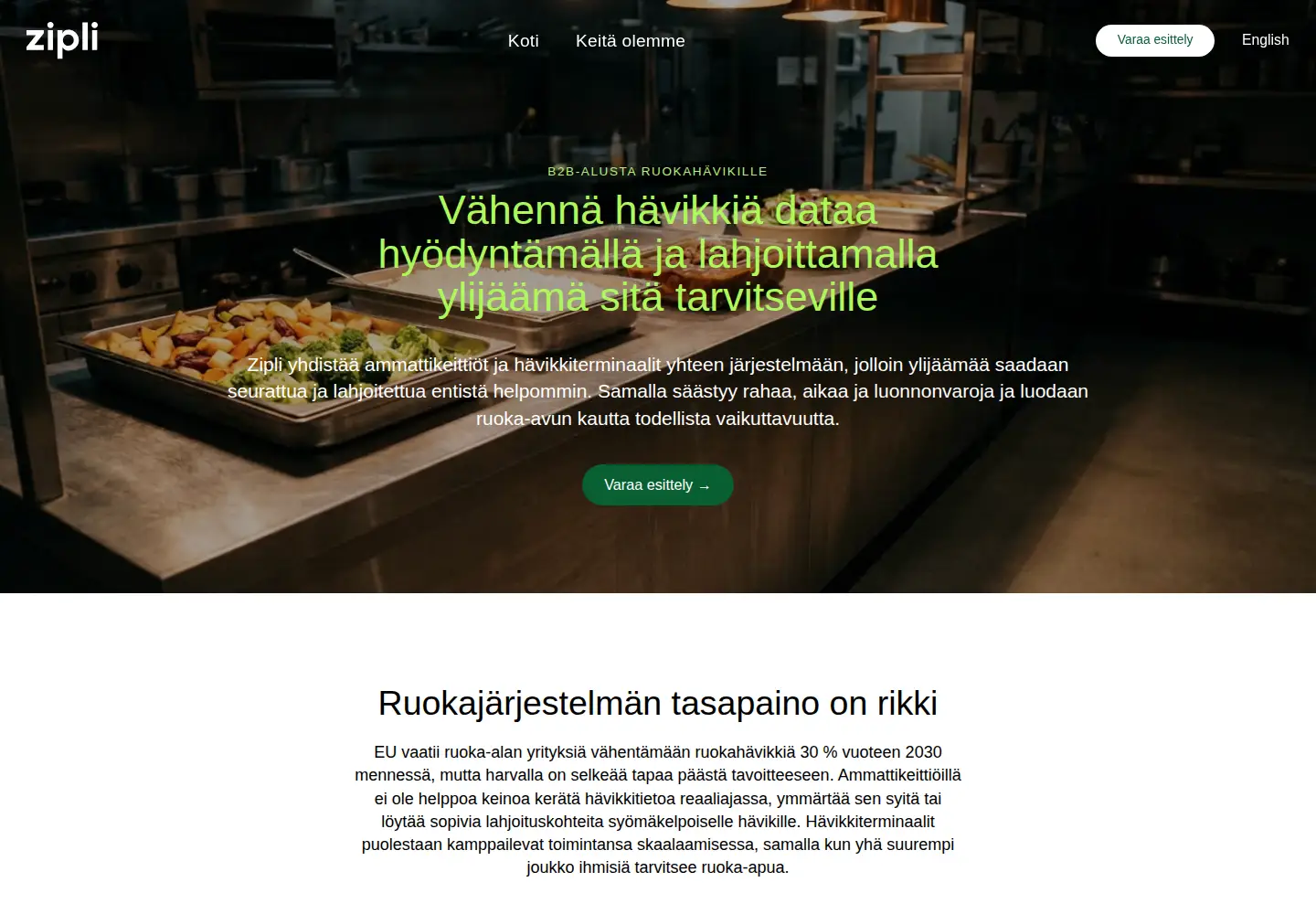 Screenshot of getzipli.com