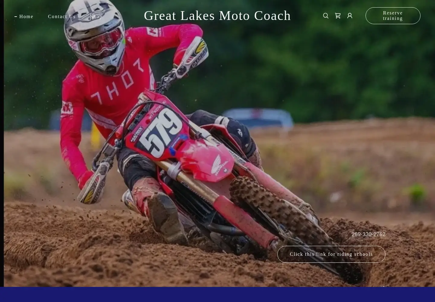 Screenshot of glmctrainer.com