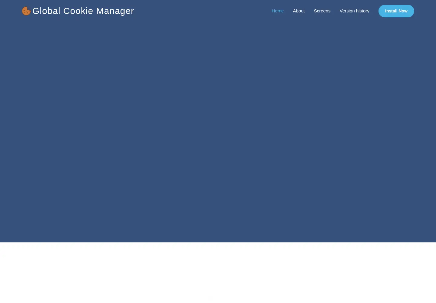 Screenshot of globalcookiemanager.com