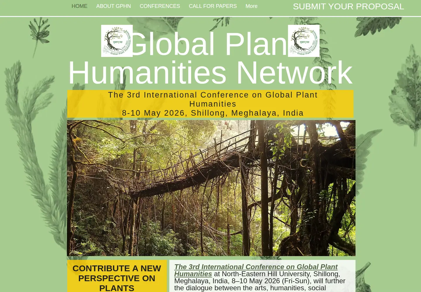 Screenshot of globalplanthumanities.com