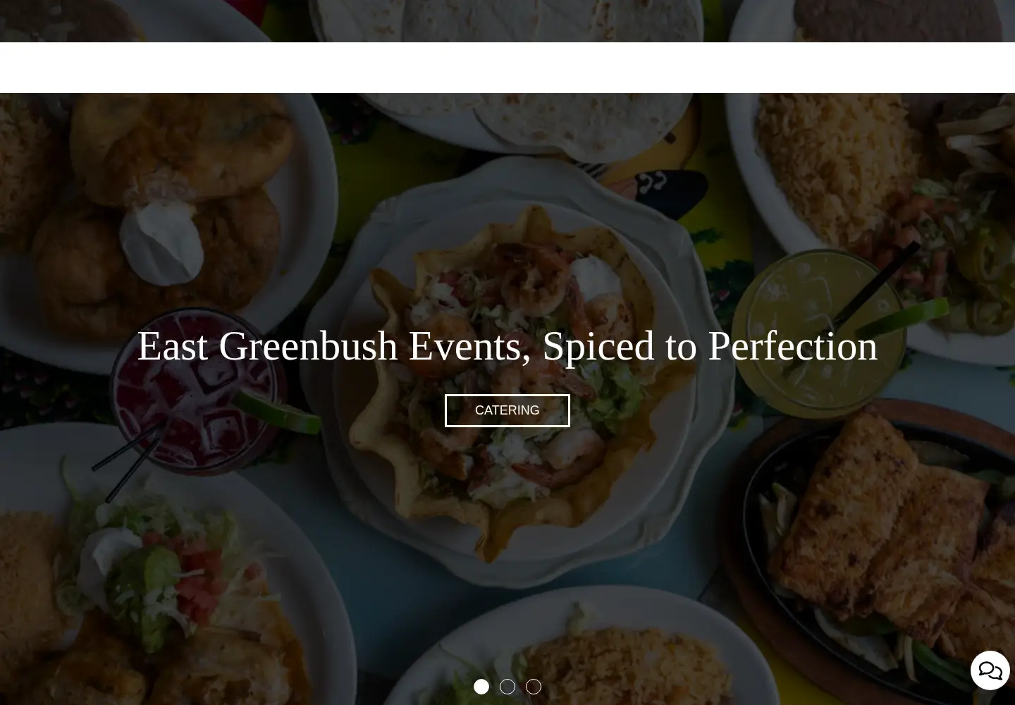 Captured homepage of greenbushsalsalatina.com in the current scan