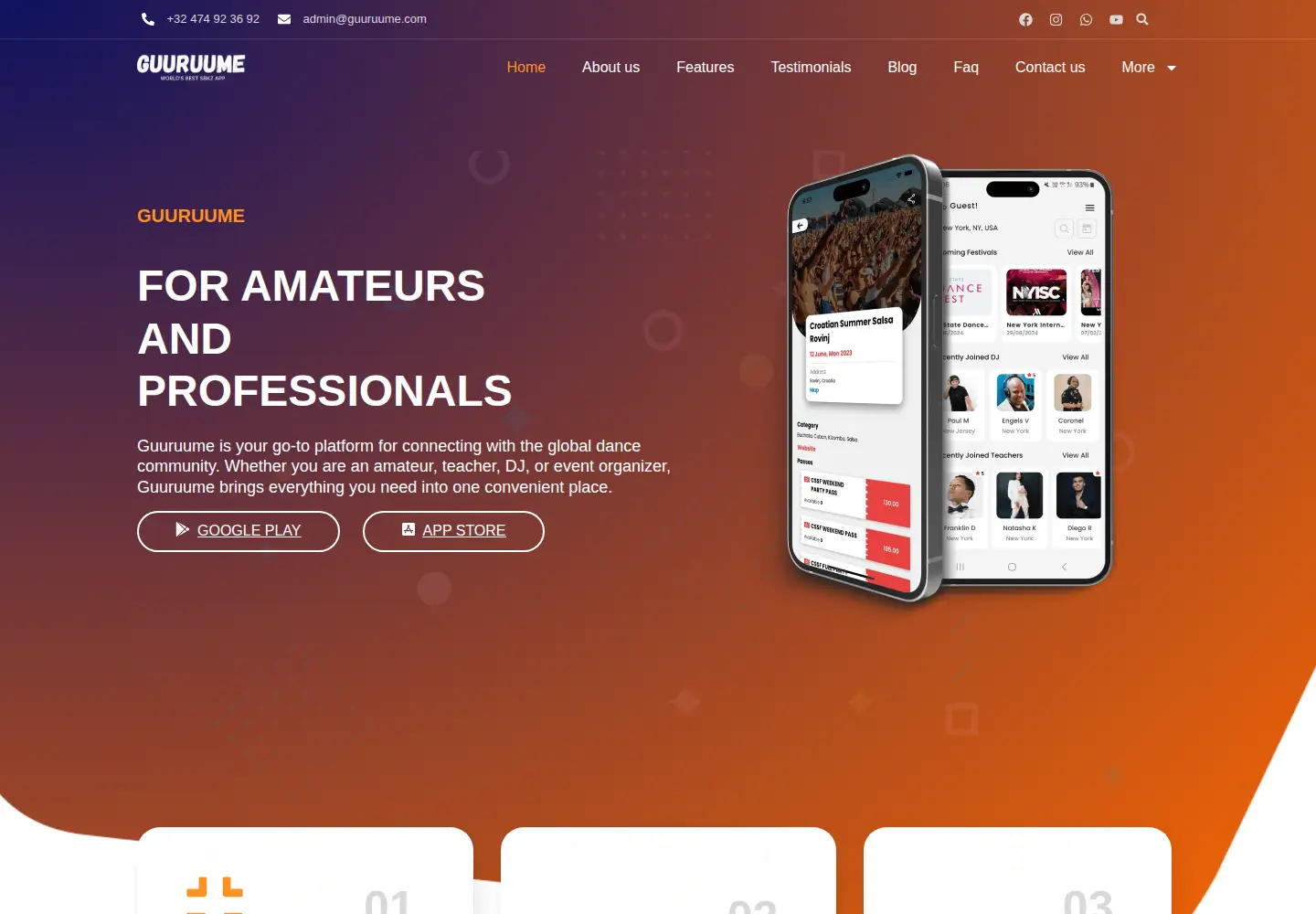 Screenshot of guuruume.com