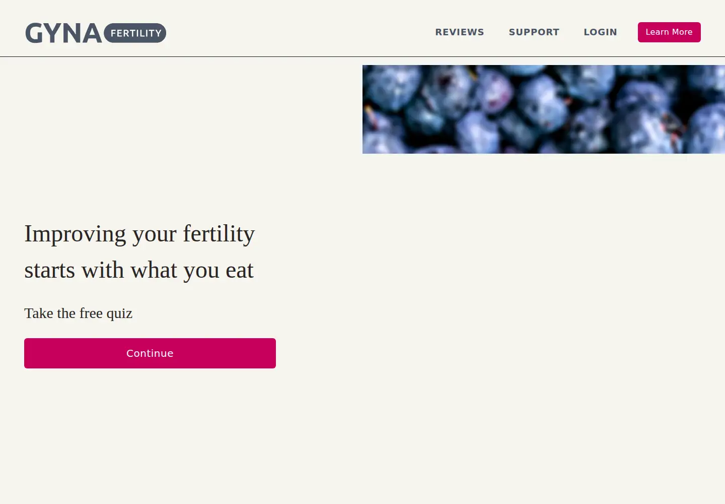 Screenshot of gyna.com
