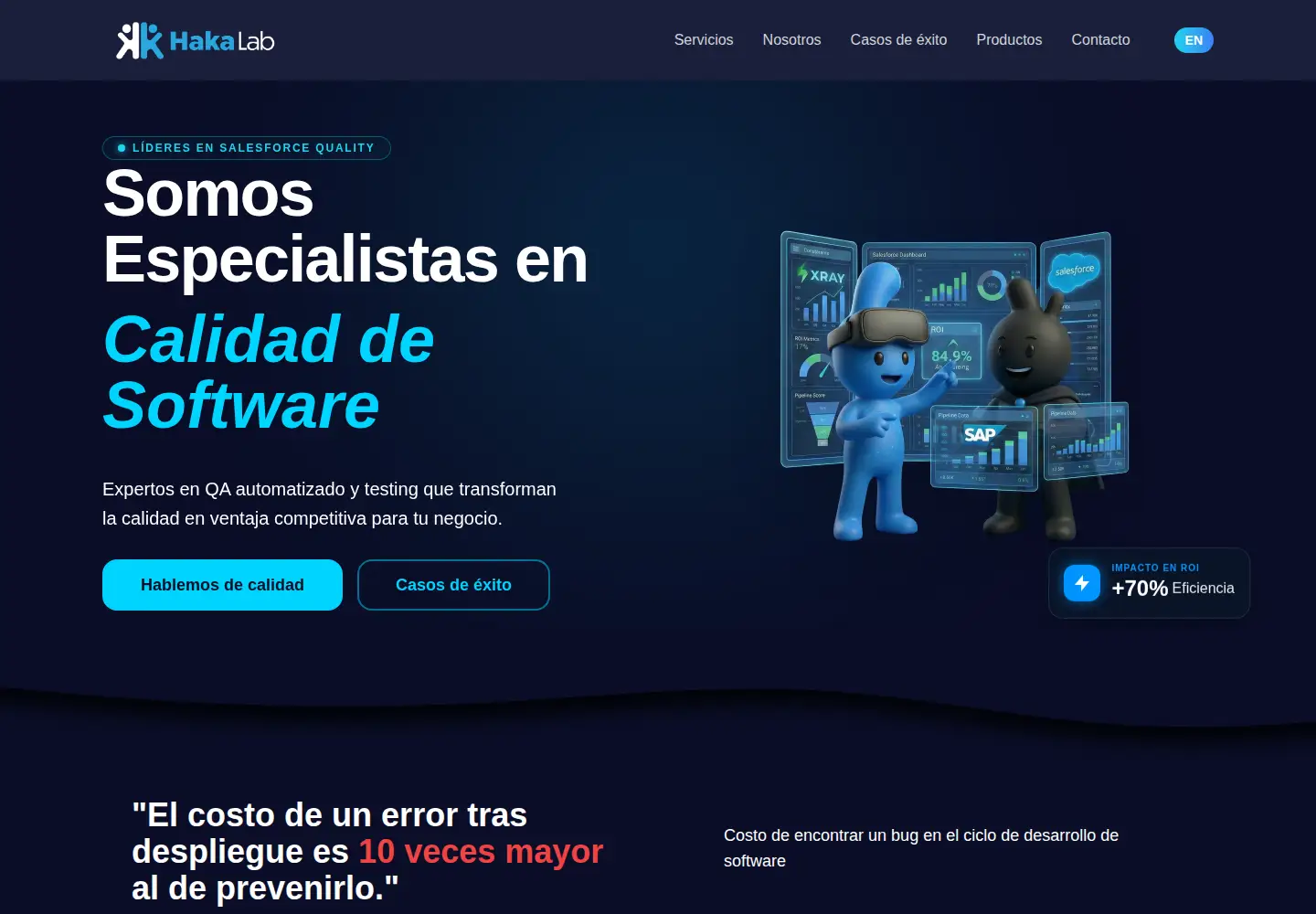 Captured homepage of hakalab.com in the current scan
