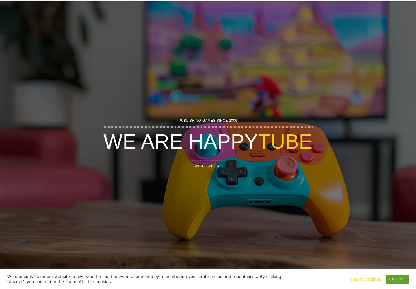 Screenshot of happytube.com