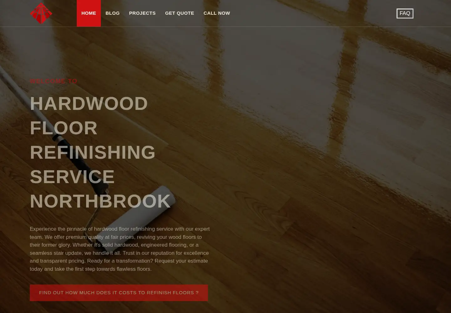 Screenshot of hardwoodrefinishingservice.com