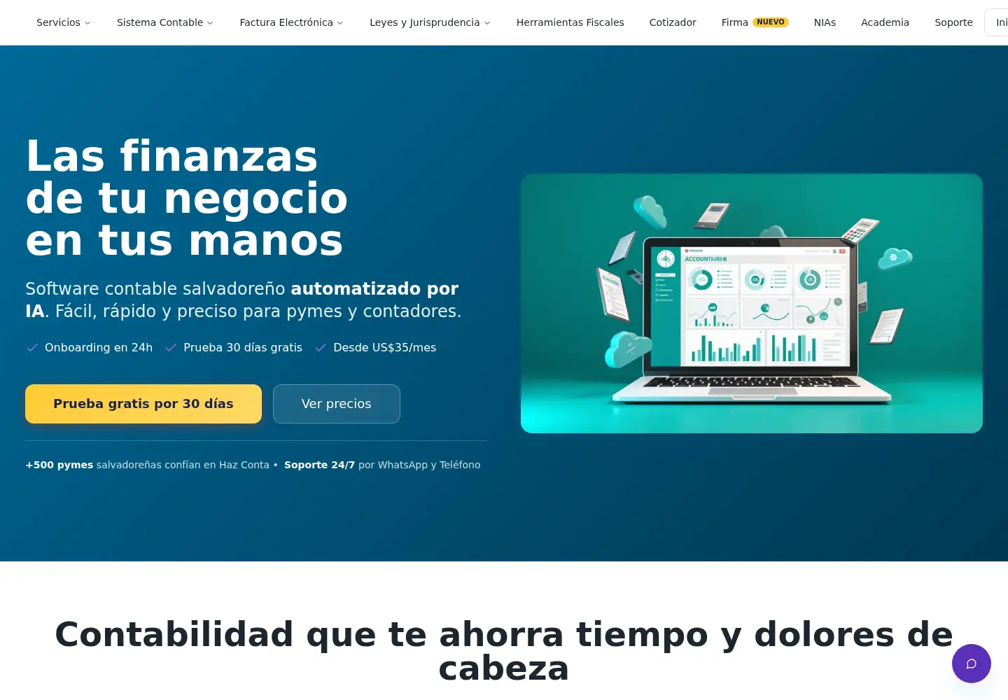 Screenshot of hazconta.com