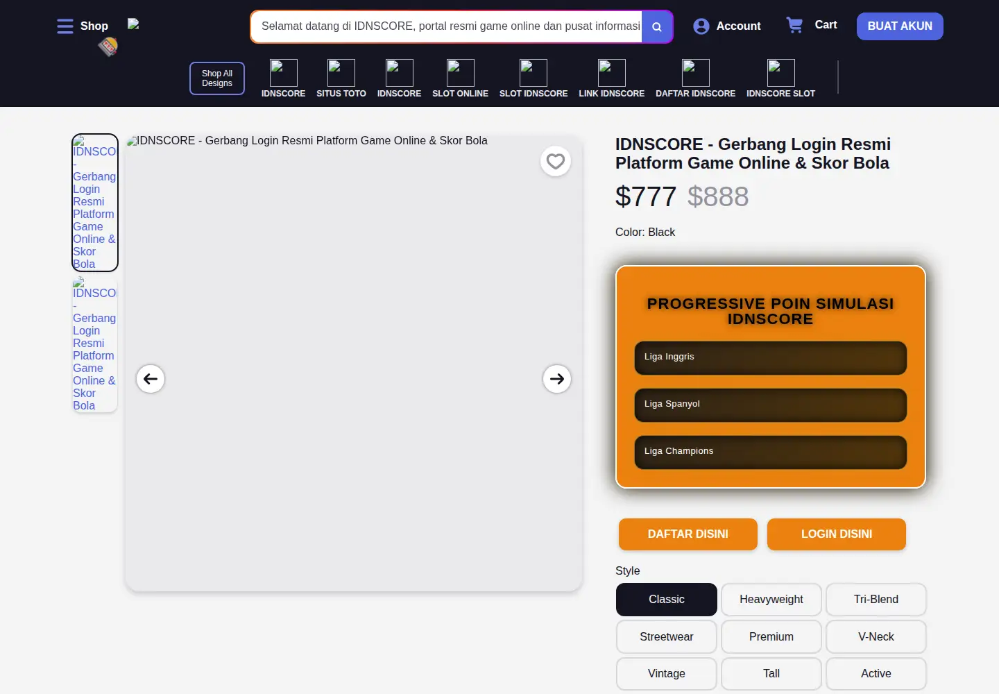 Screenshot of hereafterstudios.com