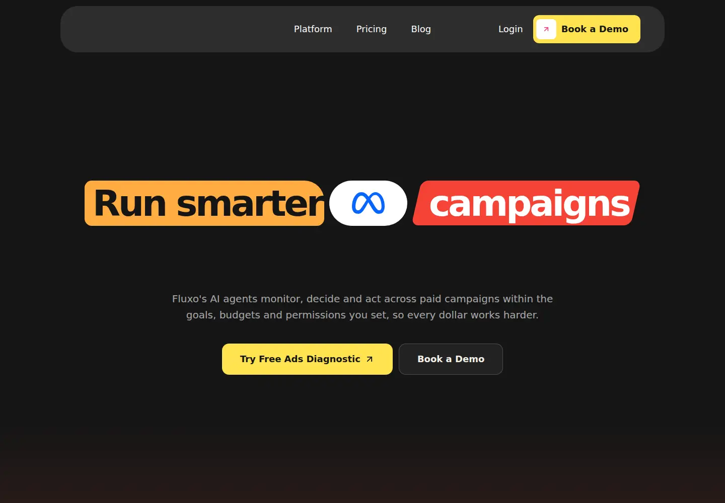 Screenshot of heyfluxo.com