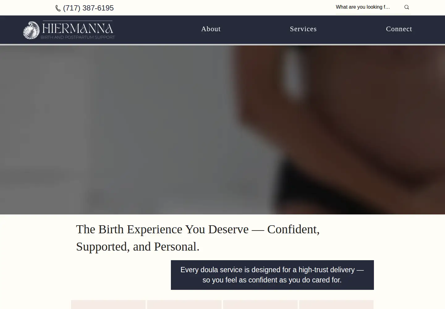 Screenshot of hiermanna.com