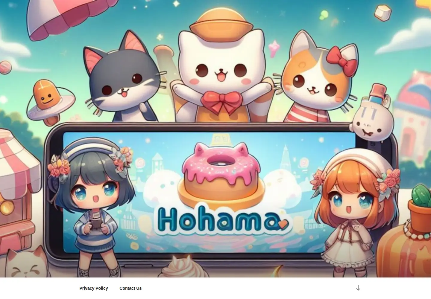 Screenshot of hohama.com