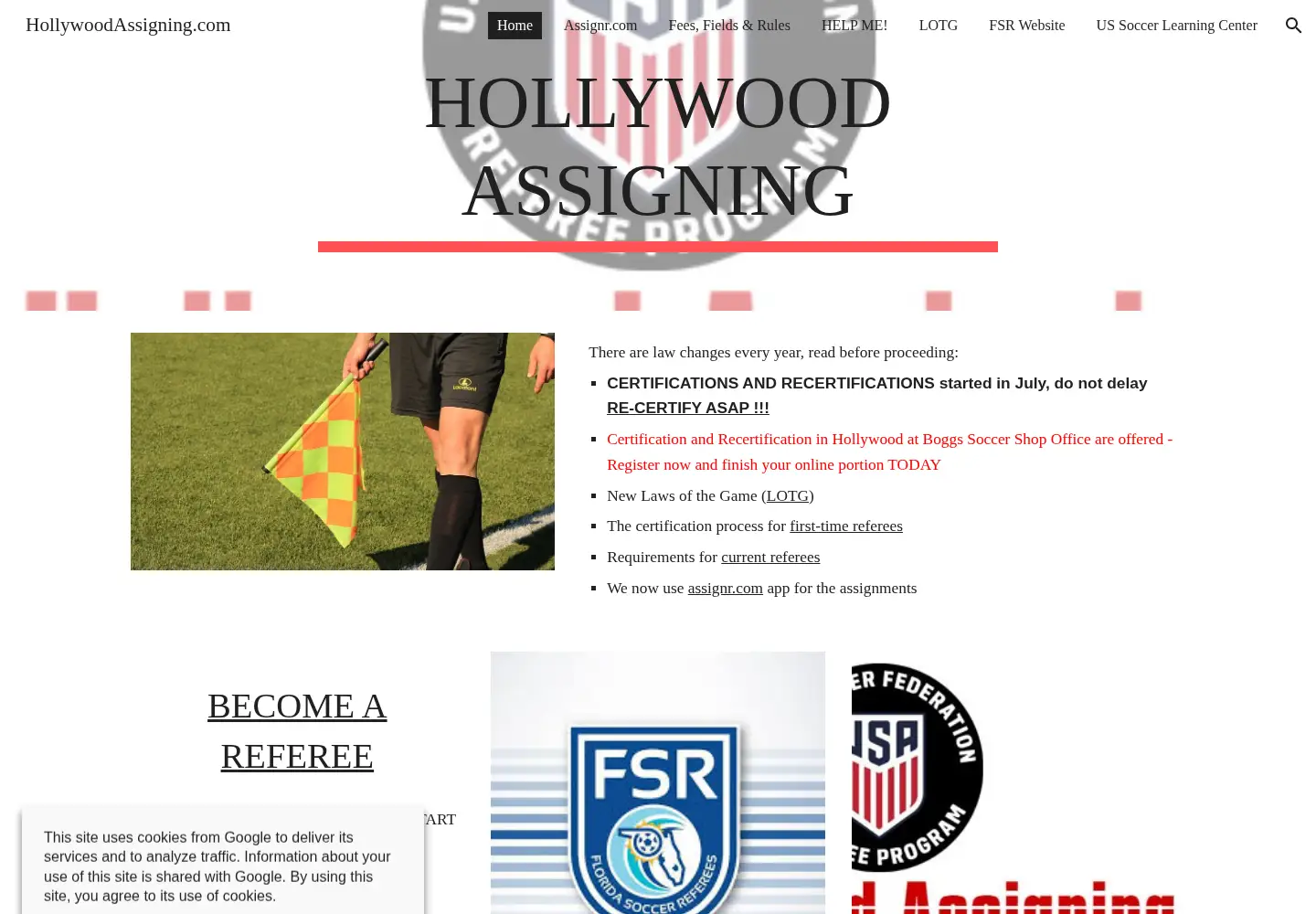 Screenshot of hollywoodassigning.com