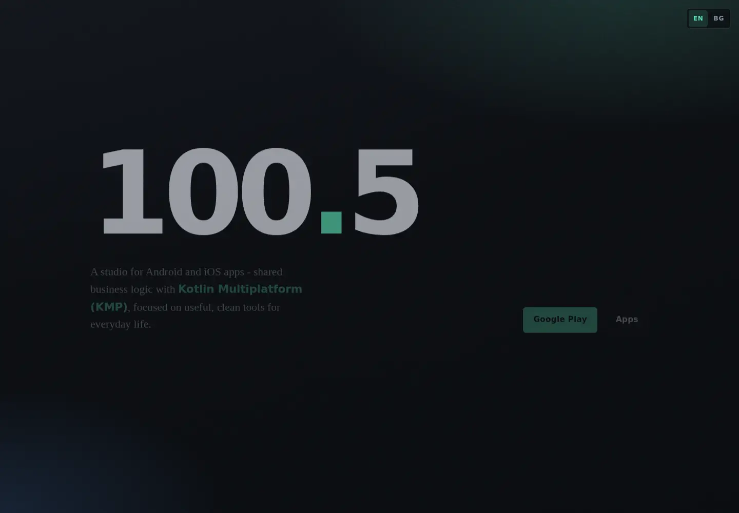 Screenshot of hundred-five.com
