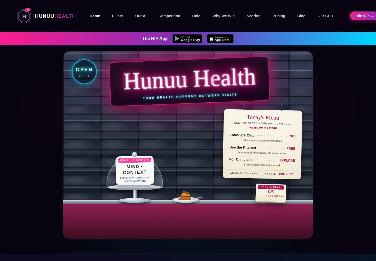 Screenshot of hunuuhealth.com