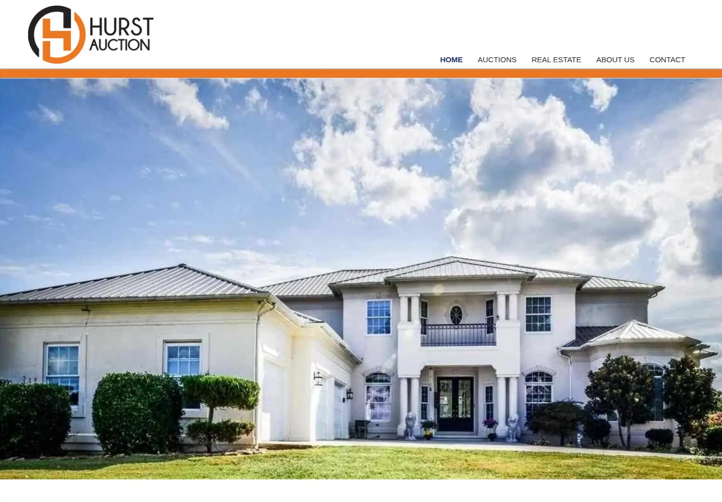 Screenshot of hurstauctioncompany.com