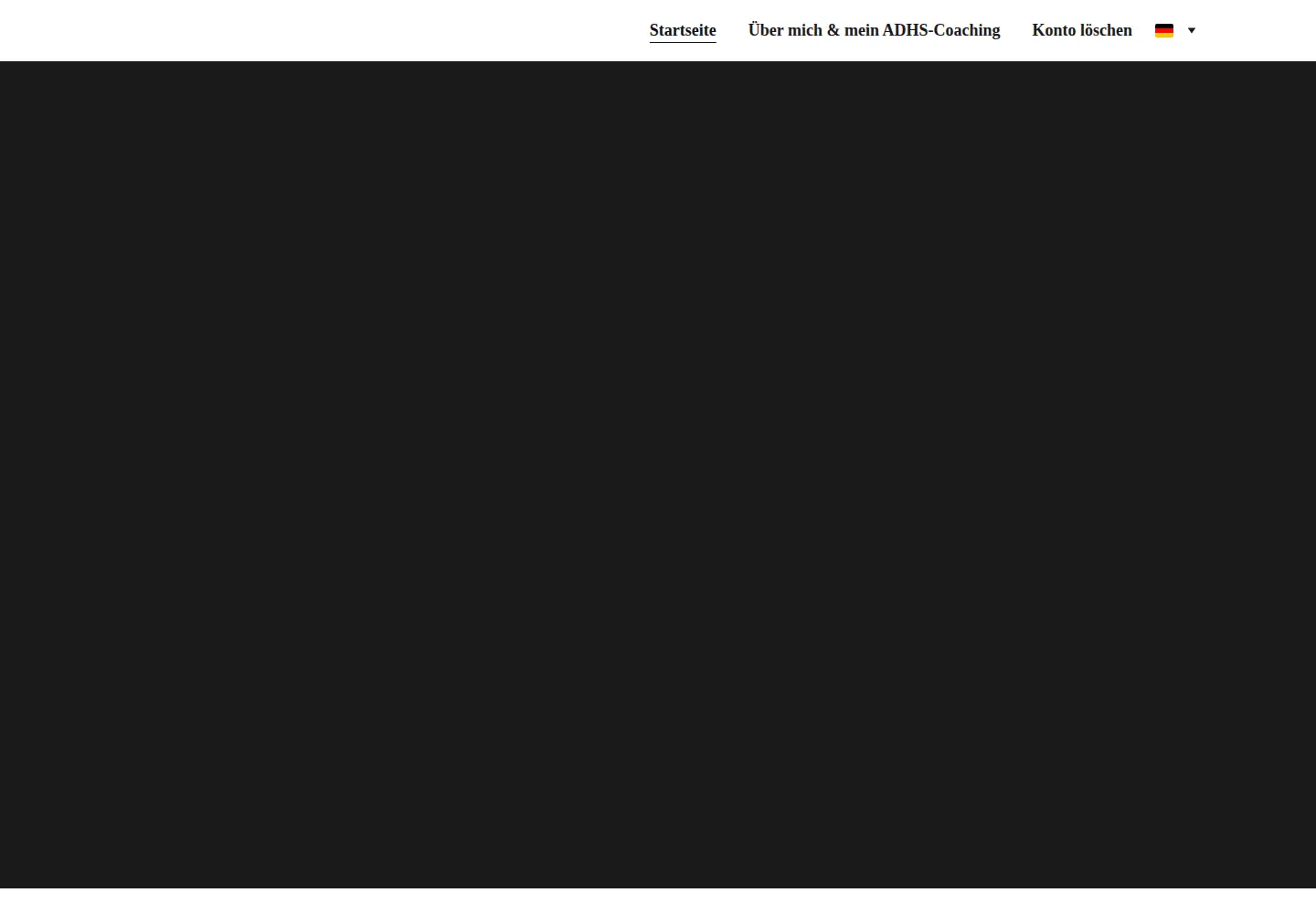 Captured homepage of hyperfocus-academy.com in the current scan