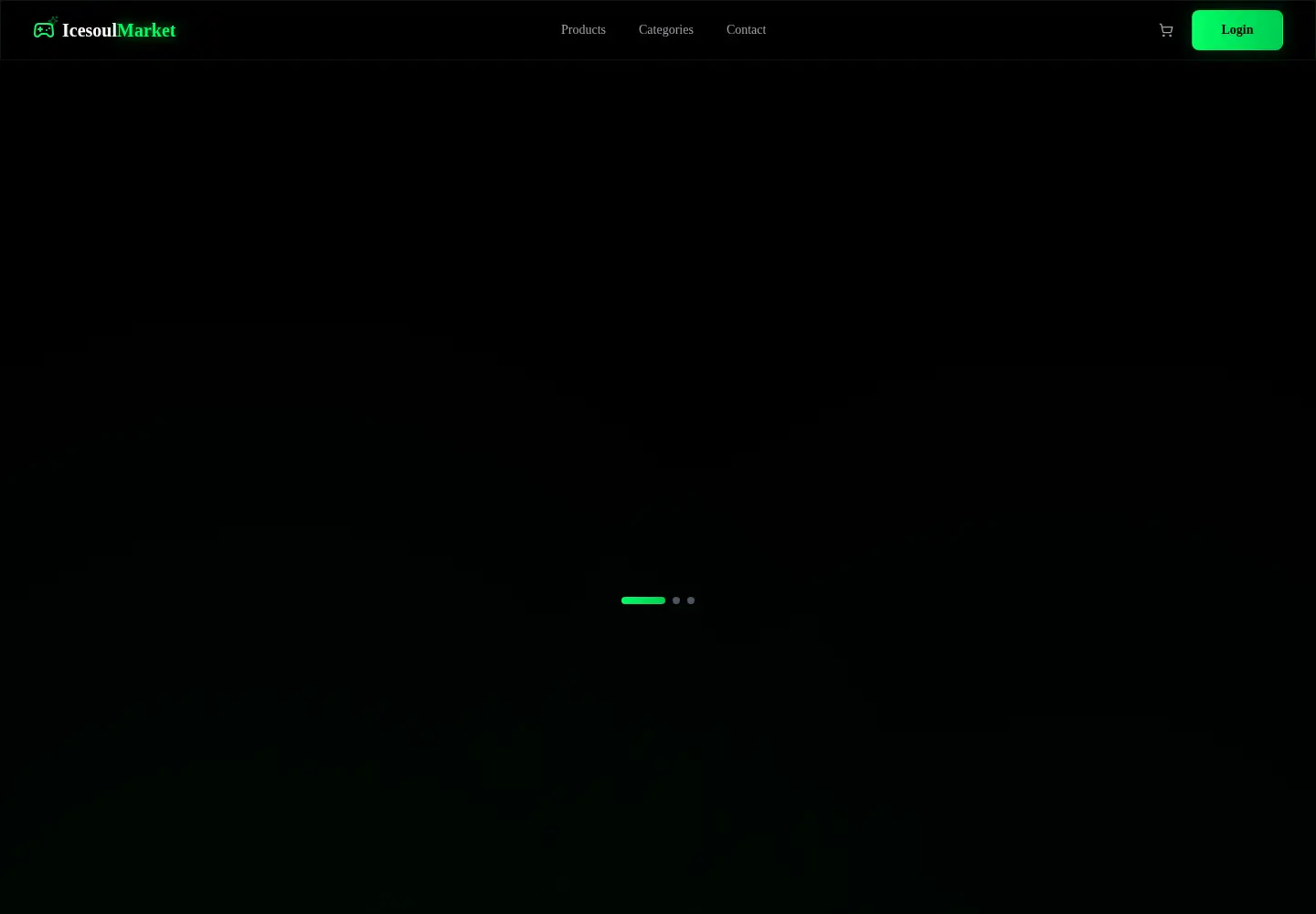 Screenshot of icesoulmarket.com