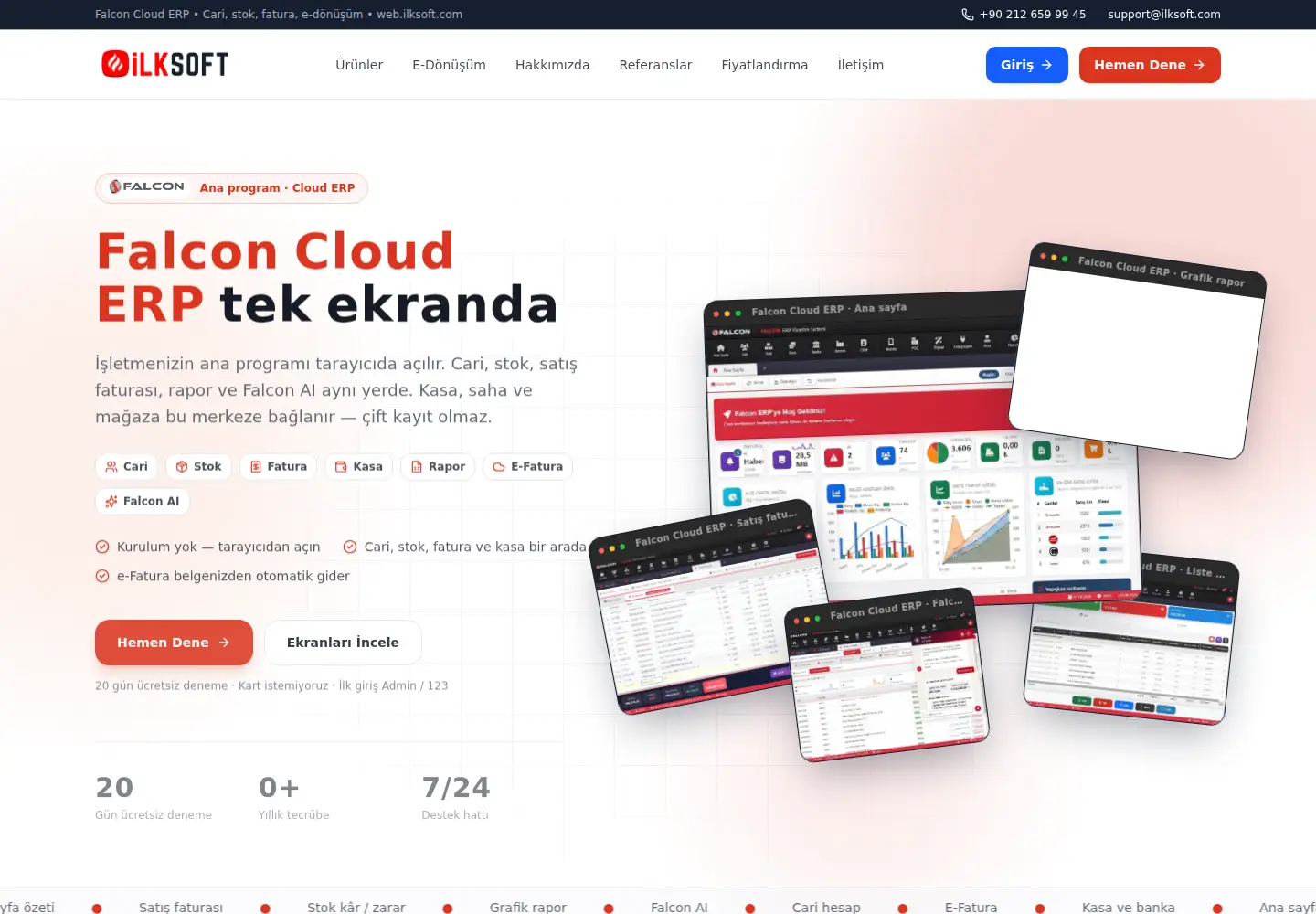 Screenshot of ilksoft.com