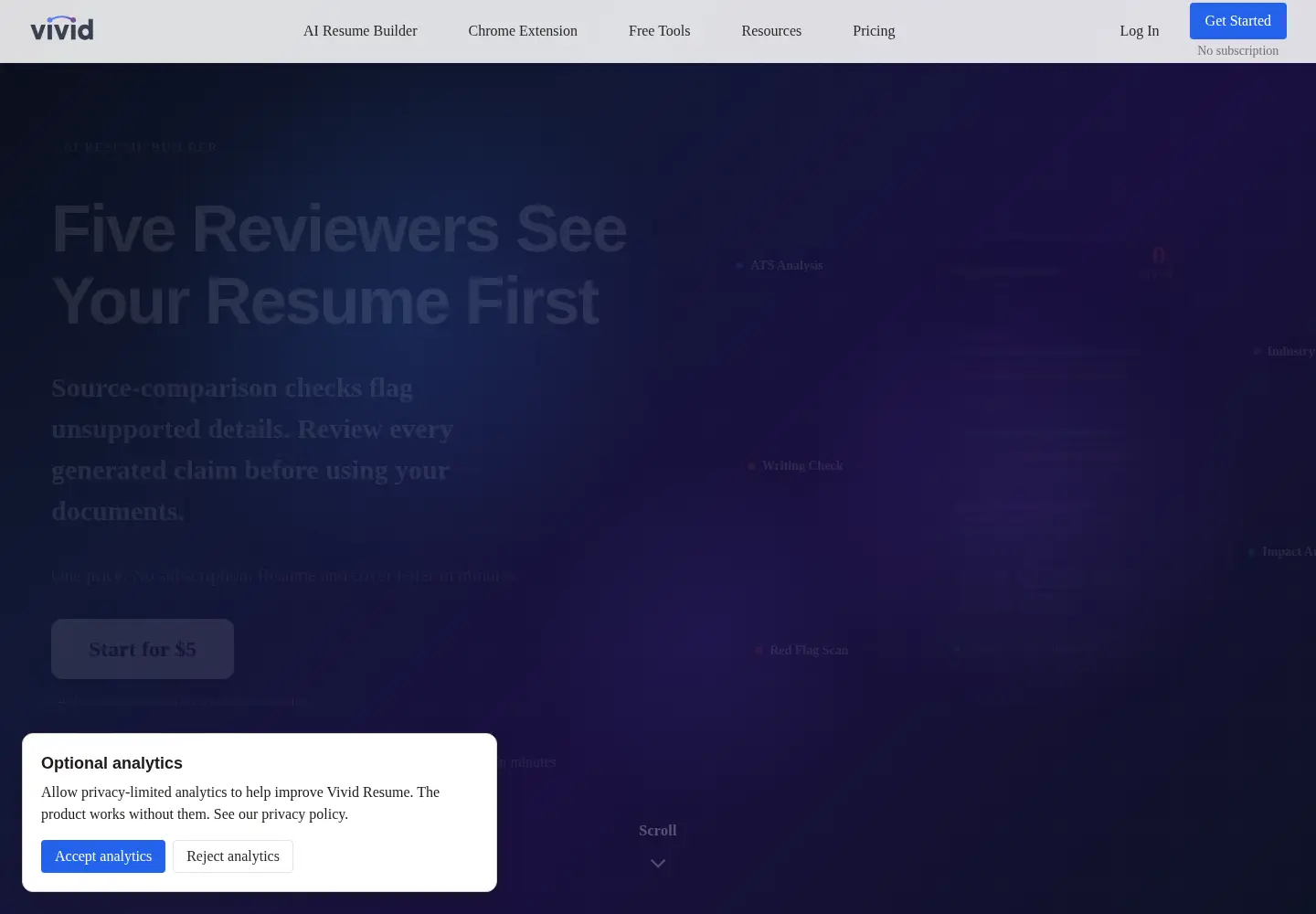 Screenshot of imvivid.com
