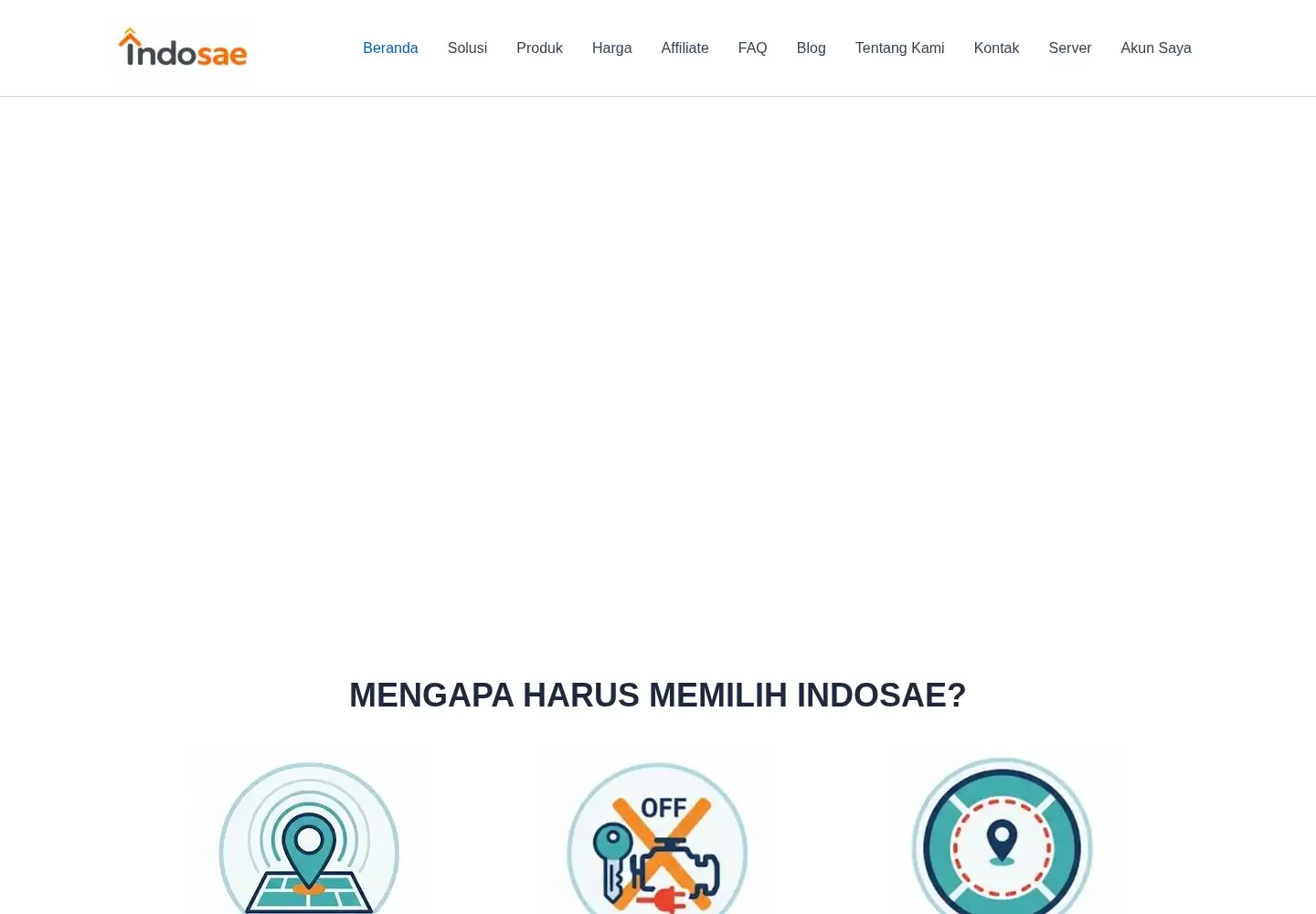 Screenshot of indosae.com