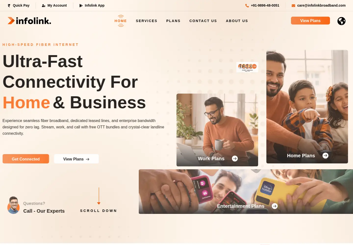 Screenshot of infolinkbroadband.com