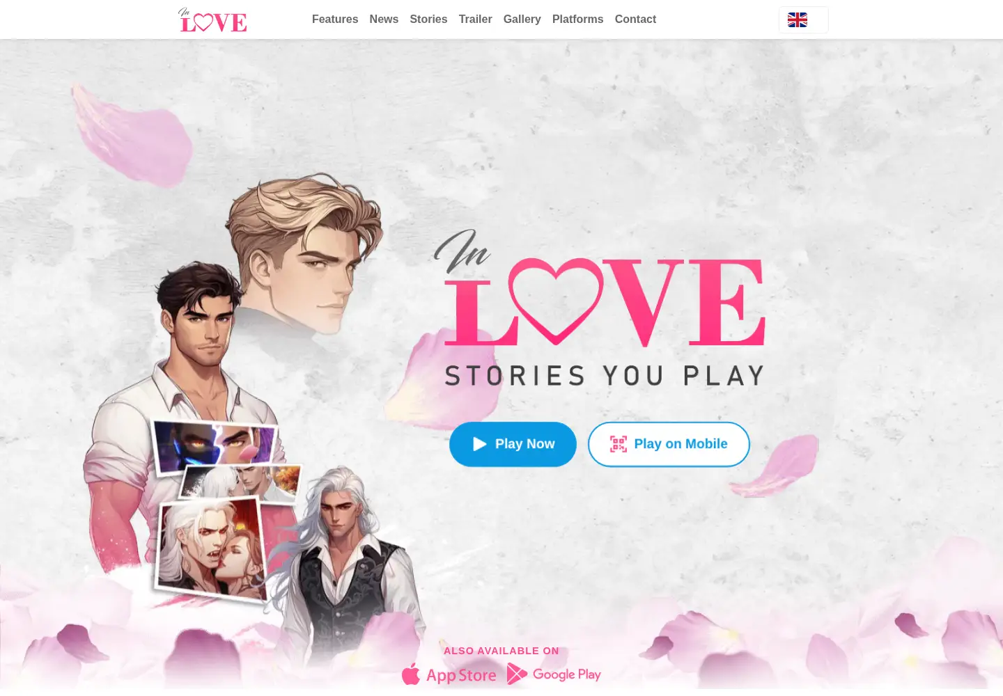 Captured homepage of inlovegames.com in the current scan
