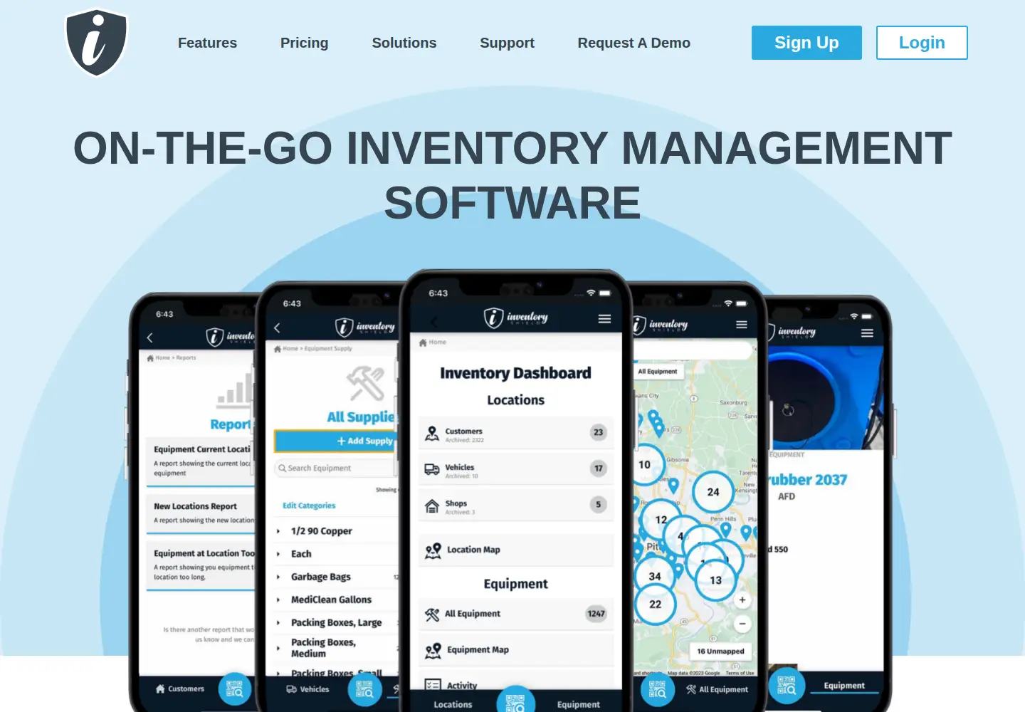 Screenshot of inventoryshield.com