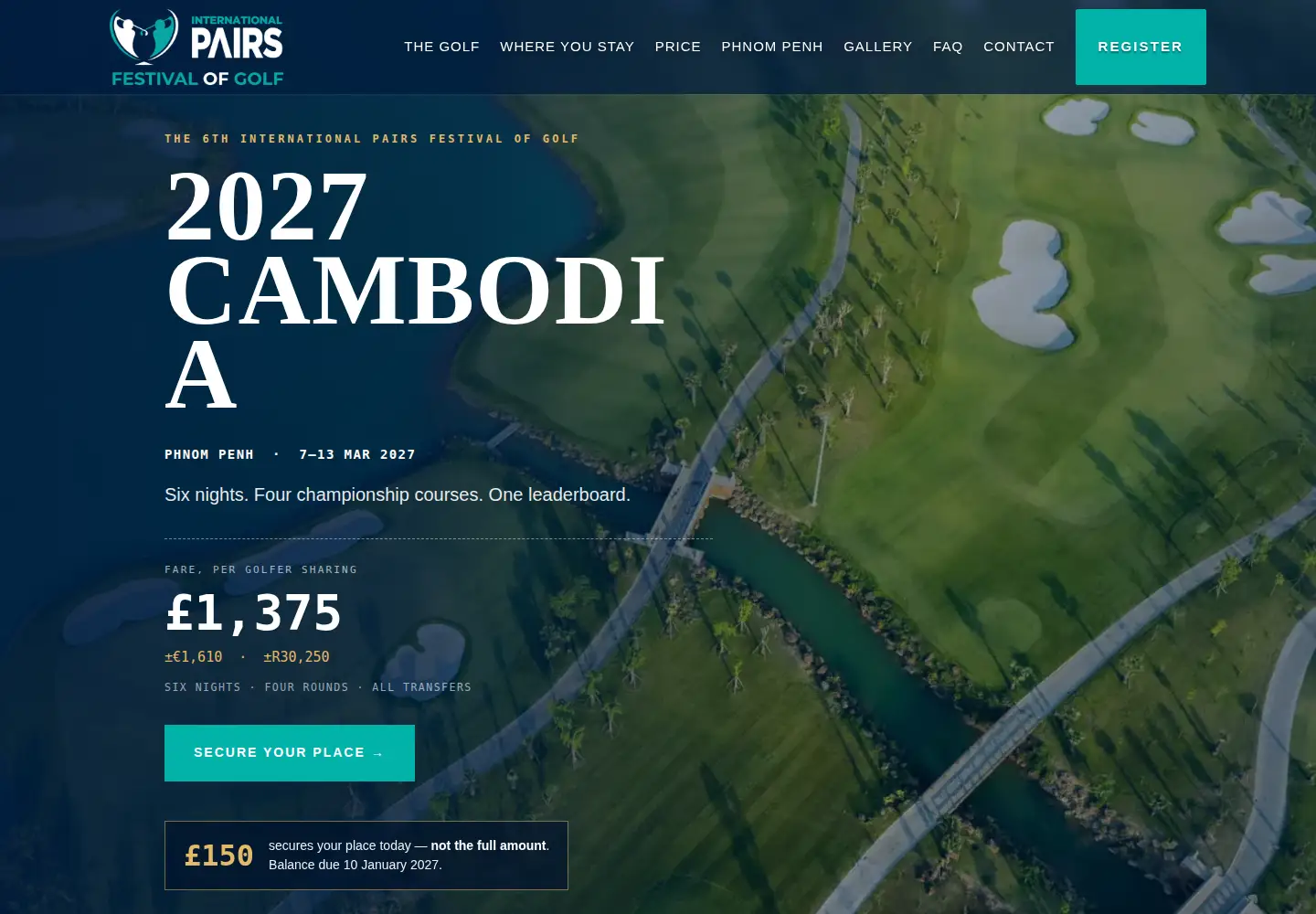 Screenshot of ipfestivalofgolf.com